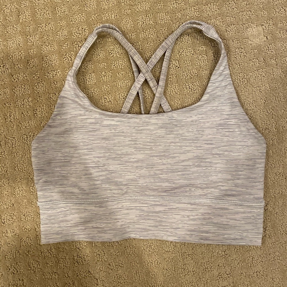 Lululemon Energy Long Aline Sports Bra